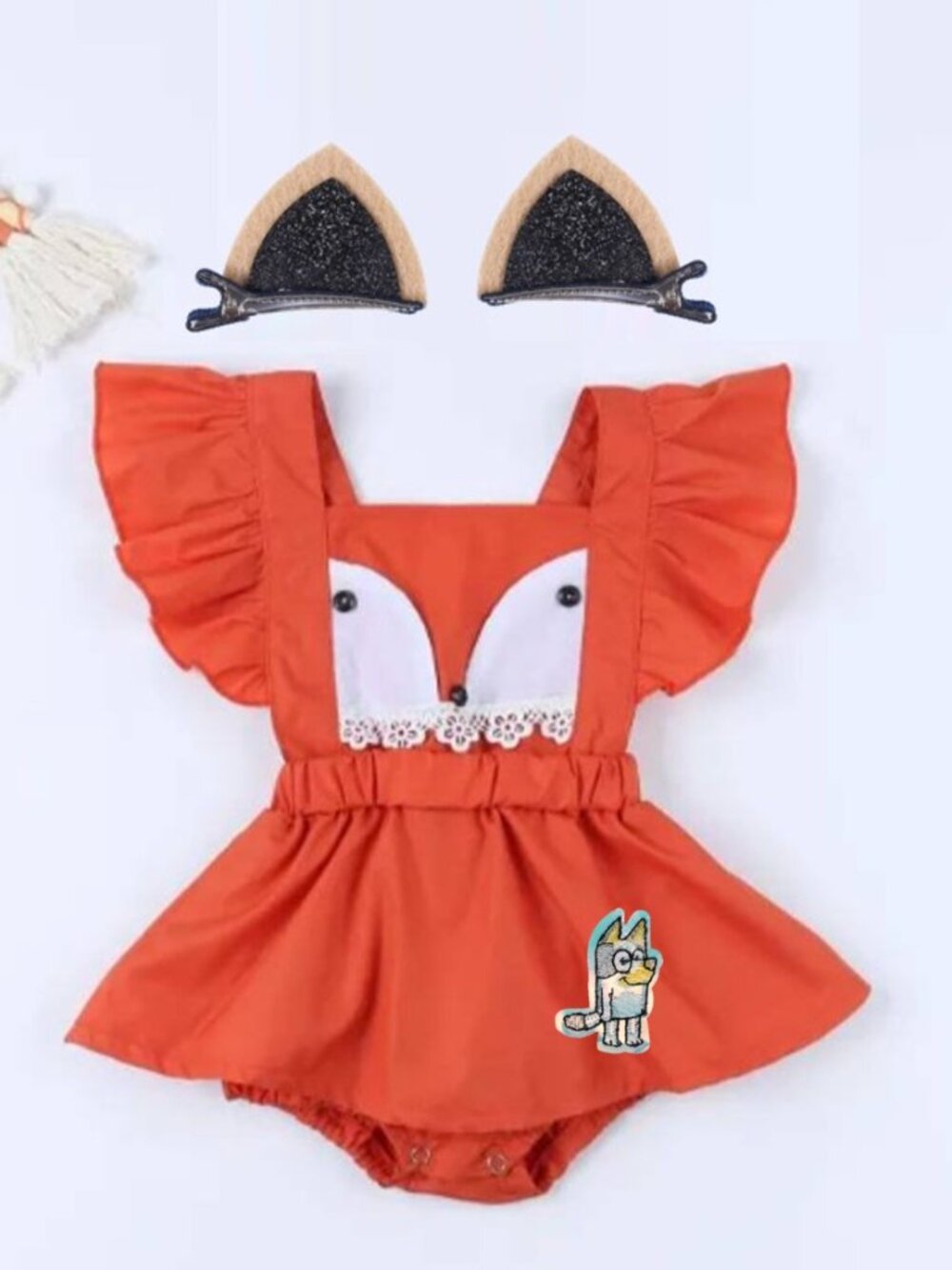 Bluey Romper Bluey Birthday Dress Bluey Outfit Bingo Birthday Dress